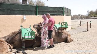Méretes didkós arab spiné baszása