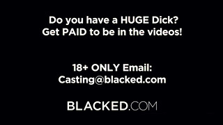Blacked - Clea Gaultier a hatalmas cickós francia tini