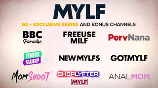 Mylf - az idős milf néni élvezi, hogy fiatal szeretője van