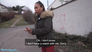 Public Agent - Ázsiai 18 éves tini spiné