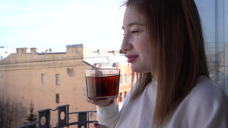 Milana Milka már reggel szopni akart