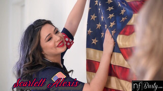 Scarlett Alexis és Octavia Red a fotós pasival dugnak