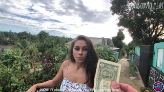 Forró brazil kisasszony egy dollárért kap baszást