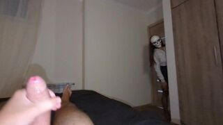 Szexy milf szellem csak halloween éjszakáján jön el kefélni