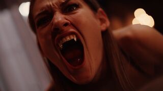 Sötét Vágyak Kastélya - Vampired Csábításában Egy Bombázó Világos Szőke Úrnő és Egy Szemérmes Bige Tiffany Tatummal és Leana Lovings-szal
